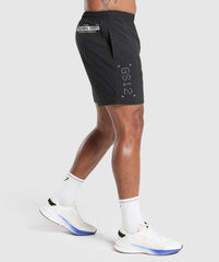 Training Department 7" Shorts - Black