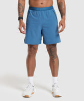 Apex 7" Hybrid Shorts - Utility Blue