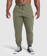 Essential Oversized Joggers - Base Green