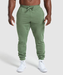 Essential Oversized Joggers - Force Green