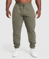 Essential Oversized Joggers - Strength Green