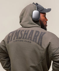 Heritage Washed Hoodie - Strength Green