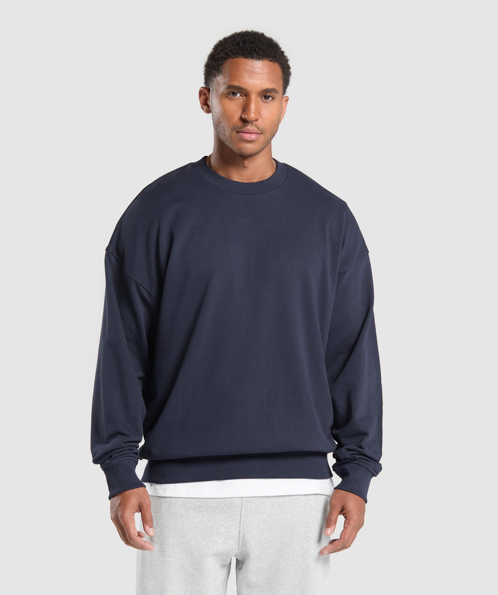 Rest Day Essentials Crew - Heavy Blue