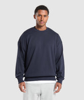 Rest Day Essentials Crew - Heavy Blue