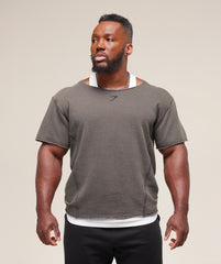 Heritage Washed Rag Top - Onyx Grey