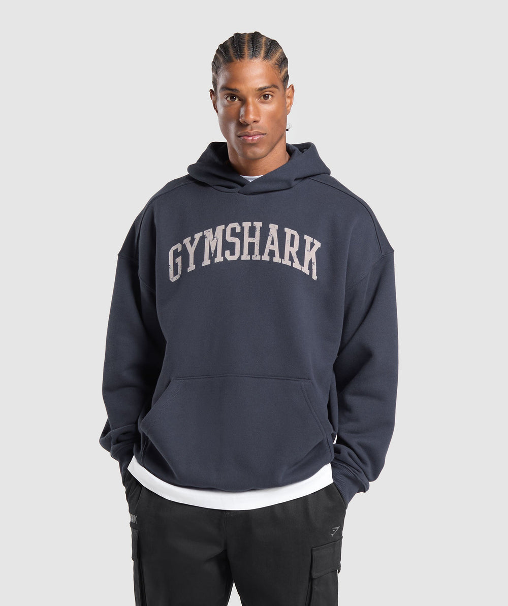 Collegiate Hoodie - Heavy Blue