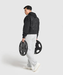 XXL Graphic Hoodie - Black