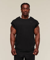 Legacy Cap Sleeve Rag Top - Black