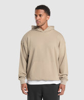 Rest Day Essentials Hoodie - Sand Brown