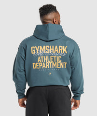 Athletic Department Hoodie - Cargo Blue