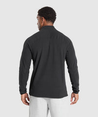 Fleece 1/4 Zip - Black