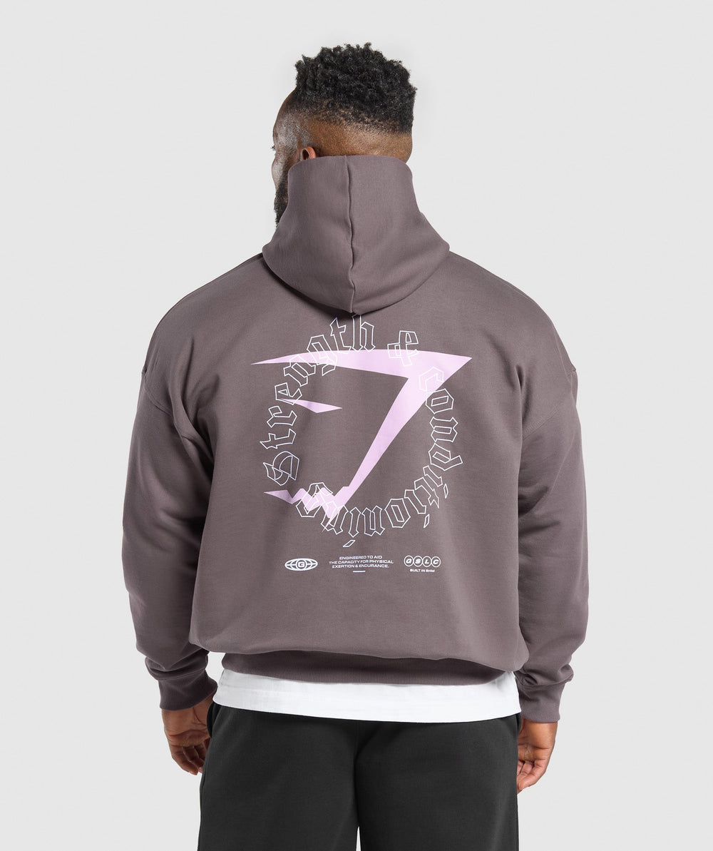 Strength + Conditioning Hoodie - Brushed Purple