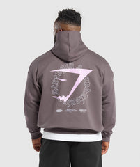 Strength + Conditioning Hoodie - Brushed Purple