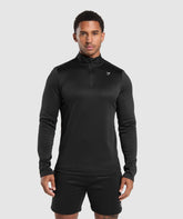Training 1/4 Zip - Black