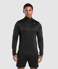 Training 1/4 Zip - Black
