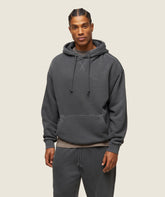 everywear Relaxed Hoodie - Washed Black