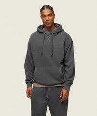 everywear Relaxed Hoodie - Washed Black