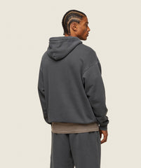everywear Relaxed Hoodie - Washed Black
