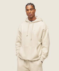 everywear Relaxed Hoodie - Oat White