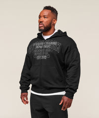 Authentic Apparel Zip Up Hoodie - Black