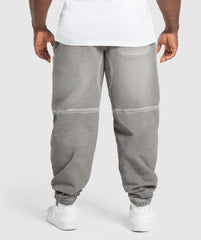 Heavyweight Joggers - Metal Grey/ Asphalt Grey
