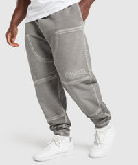 Heavyweight Joggers - Metal Grey/ Asphalt Grey