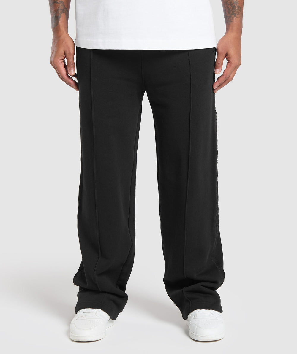 Wide Leg Pants - Black