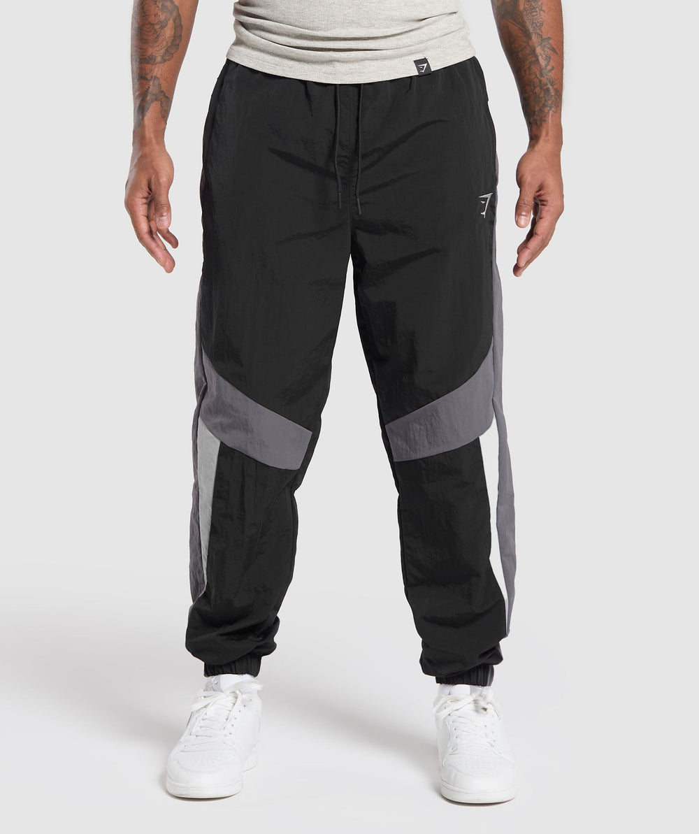 Retro Track Pants - Black/Dark Grey/Smokey Grey
