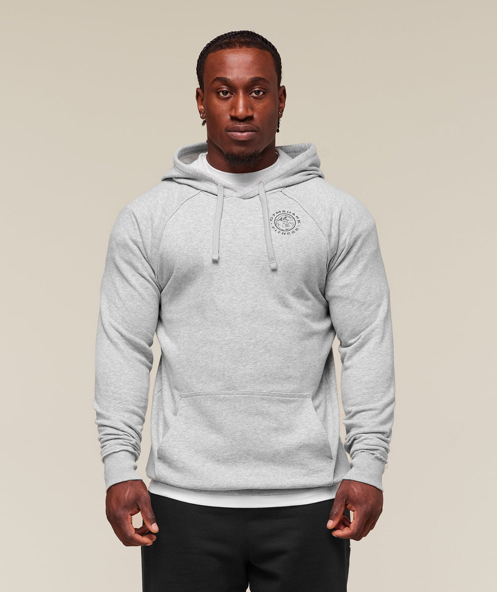 Legacy Hoodie - Light Grey Marl