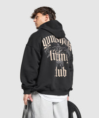 Lifting Club Hoodie - Black/Pebble Grey