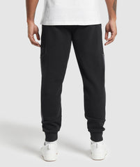 Pique Joggers - Black/Onyx Grey