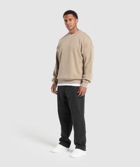 Rest Day Essentials Crew - Sand Brown