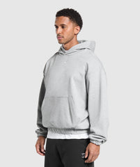 Rest Day Essentials Hoodie - Light Grey Core Marl
