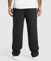 EST 2012 Straight Leg Joggers - Black