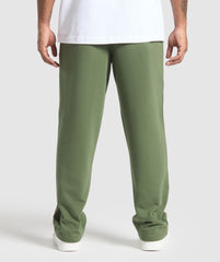 Crest Straight Leg Joggers - Core Olive