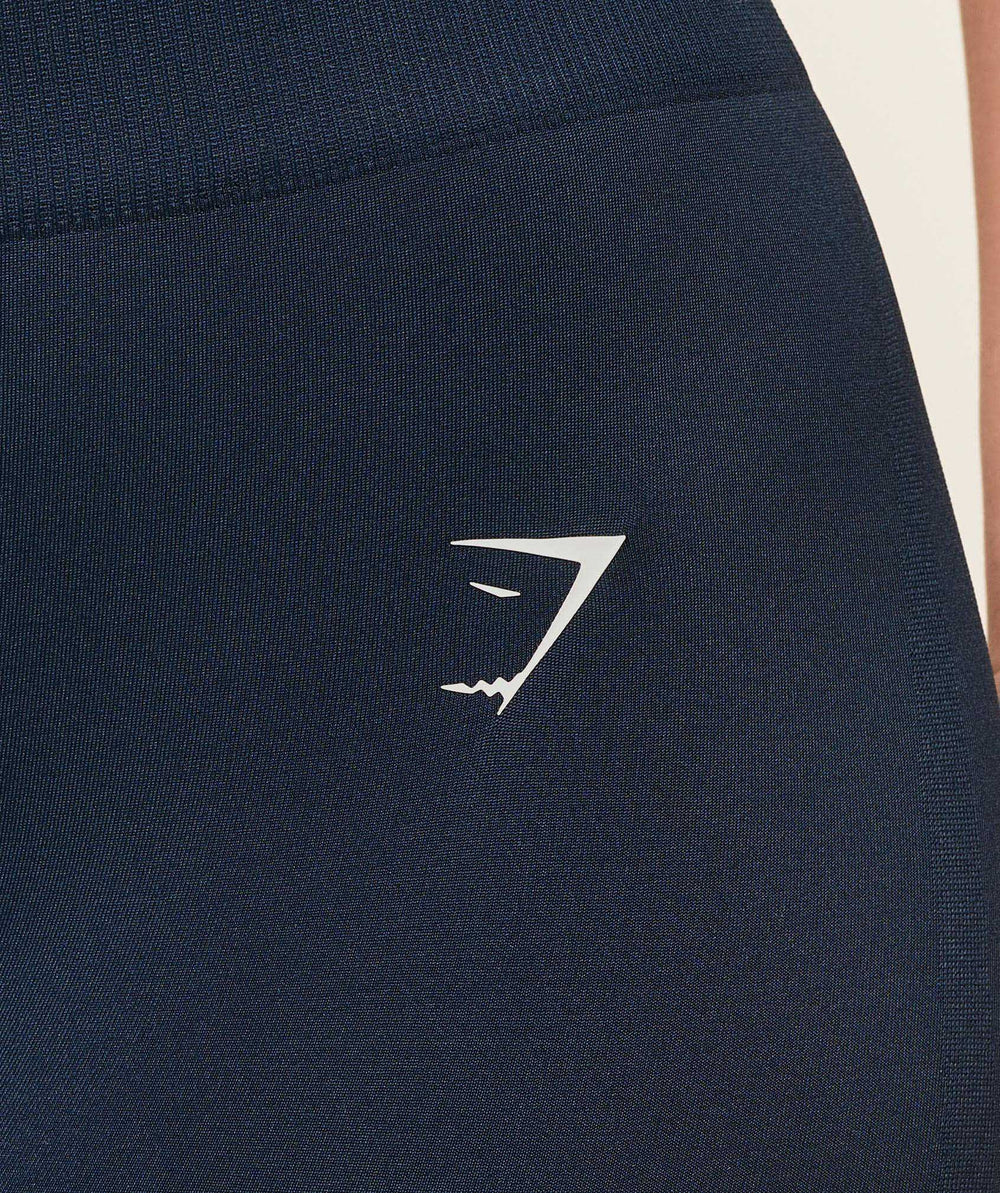 Everyday Seamless Flared Legging - Navy