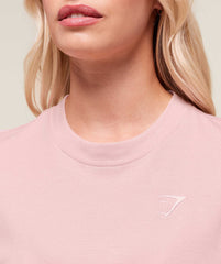 Training Oversized T-Shirt - Cloud Pink