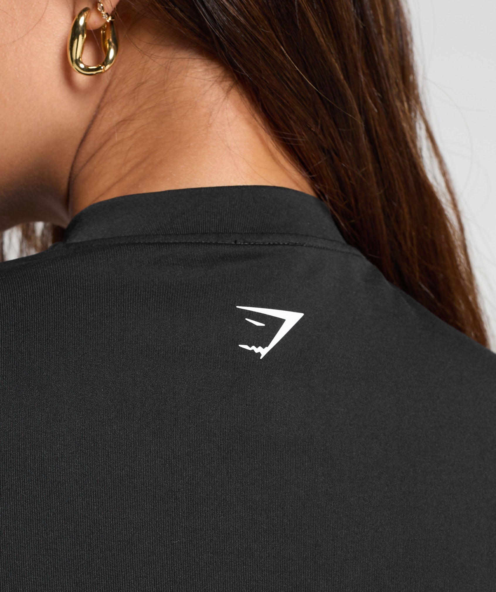 Everyday Seamless Zip Tracktop - Black