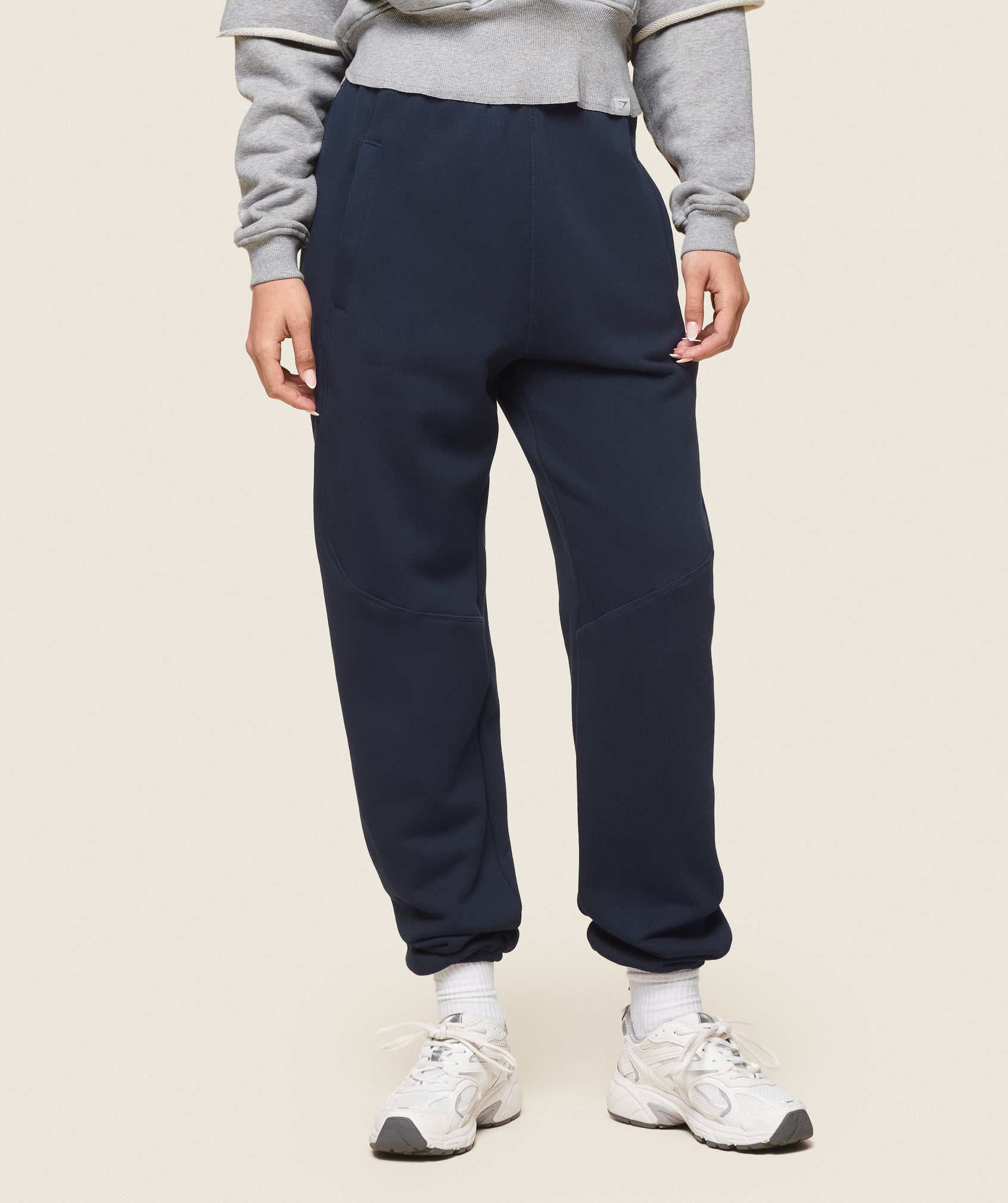 GS x Leana Deeb Oversized Joggers - Midnight Blue