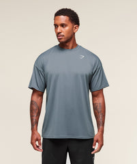 Arrival Oversized T-Shirt - Iron Blue