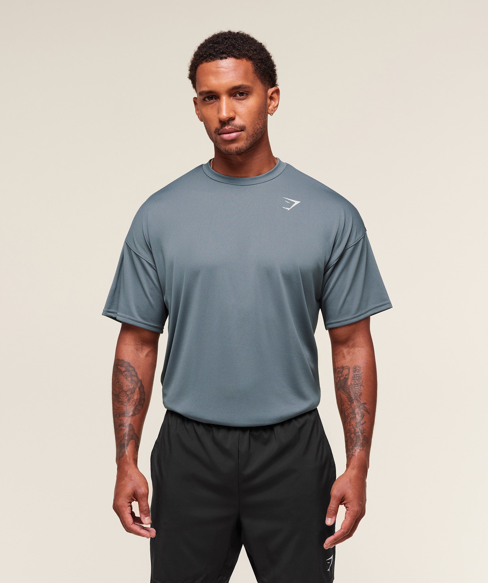 Arrival Oversized T-Shirt - Iron Blue