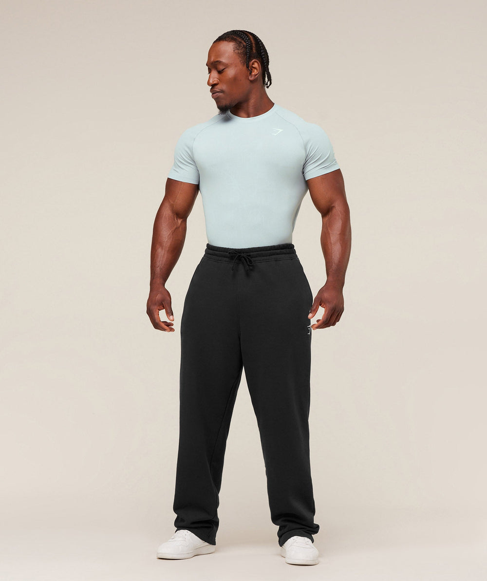 Geo Seamless T-Shirt - Smoke Blue/Soft White