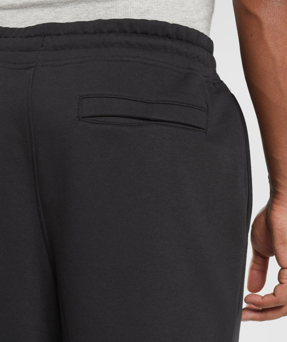 Crest Straight Leg Joggers - Black