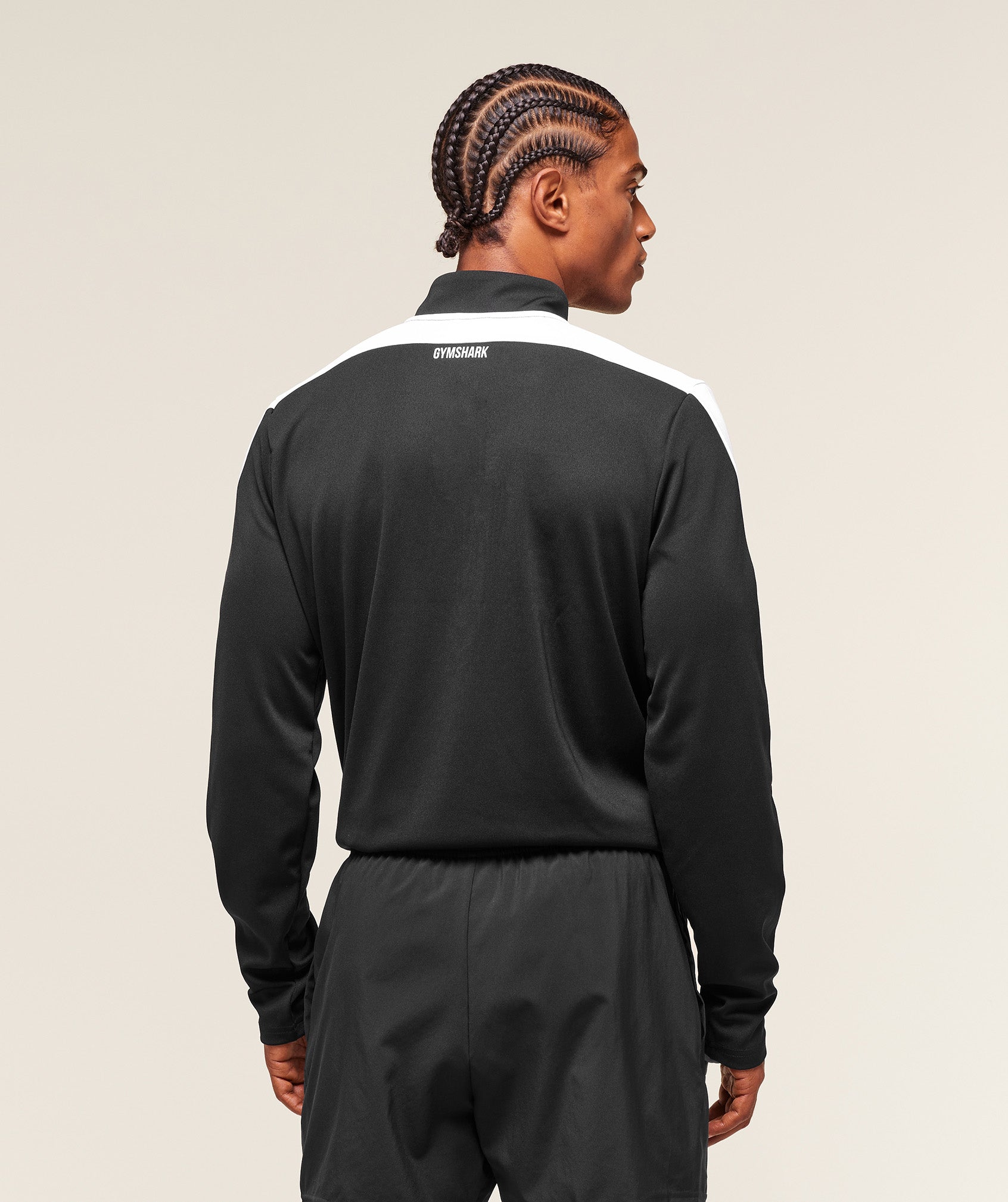 Arrival Block 1/4 Zip - Black
