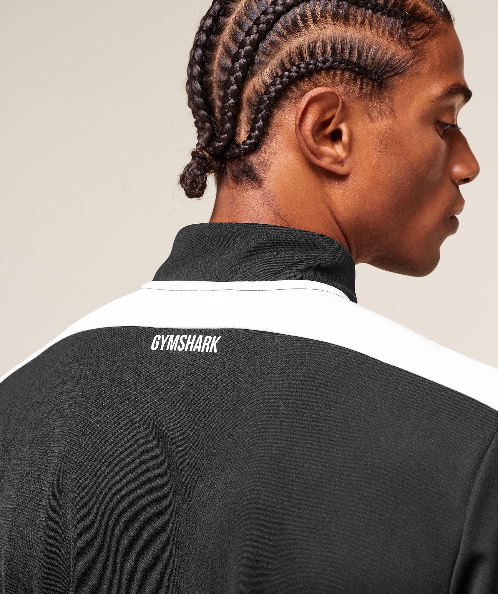 Arrival Block 1/4 Zip - Black