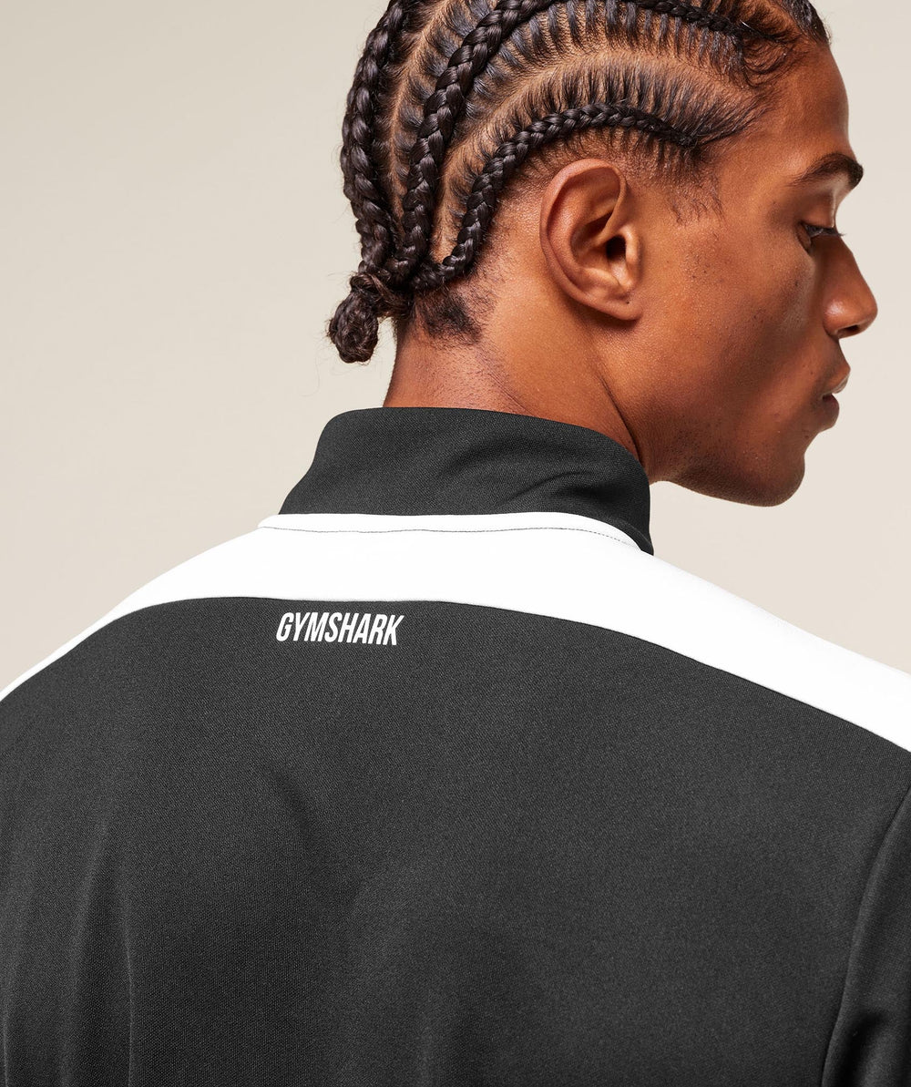 Arrival Block 1/4 Zip - Black