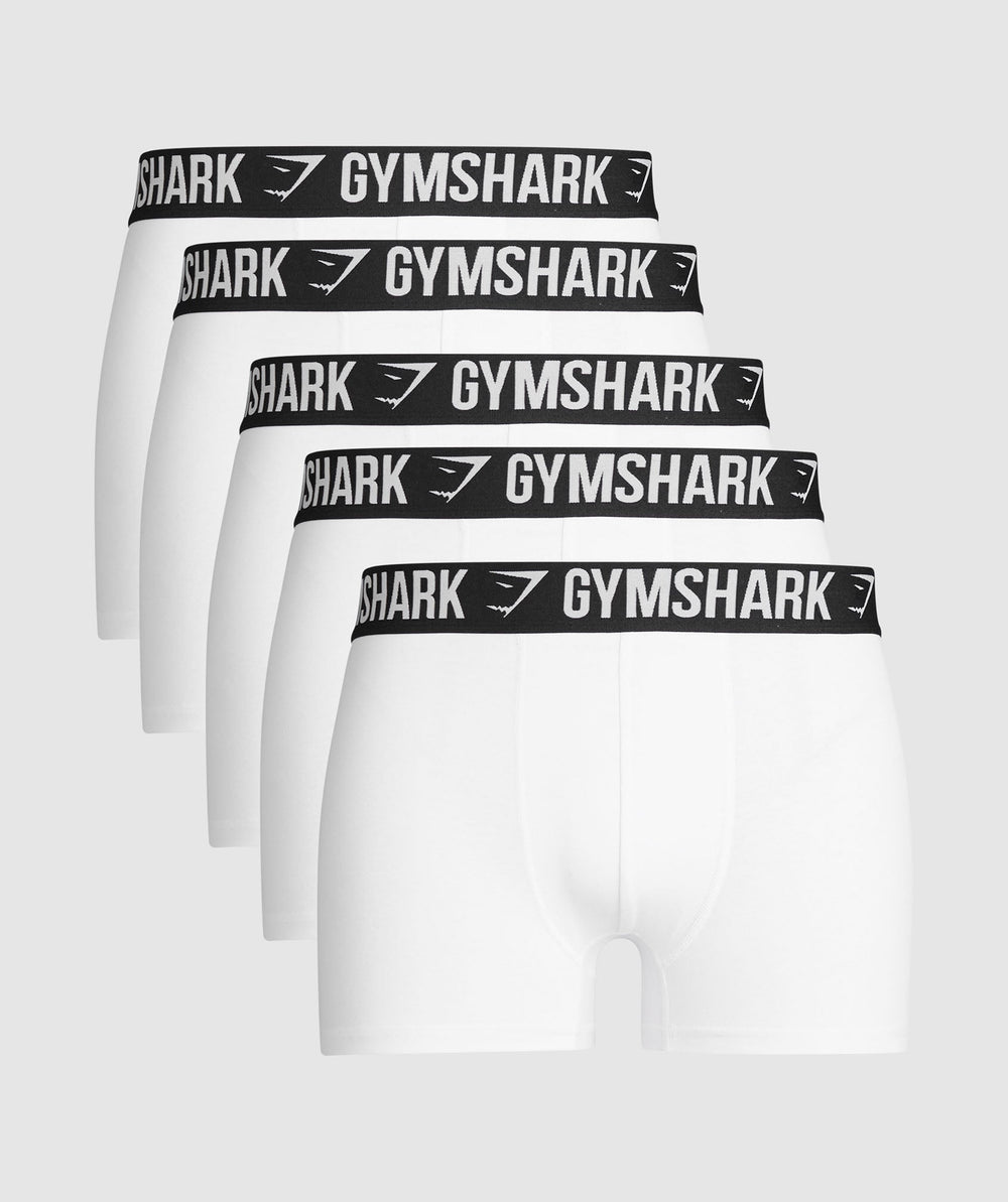 Boxer Brief 5PK - White