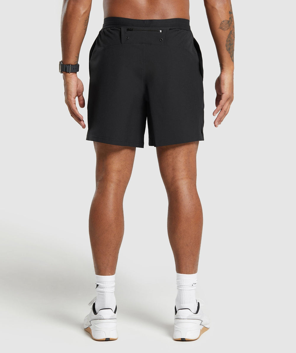 Land to Water 6" Shorts - Black