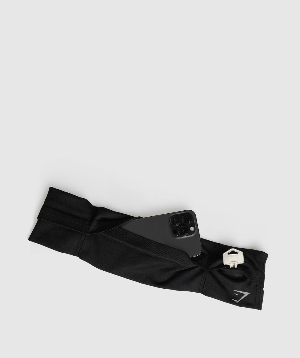 Running Waist Belt - Black