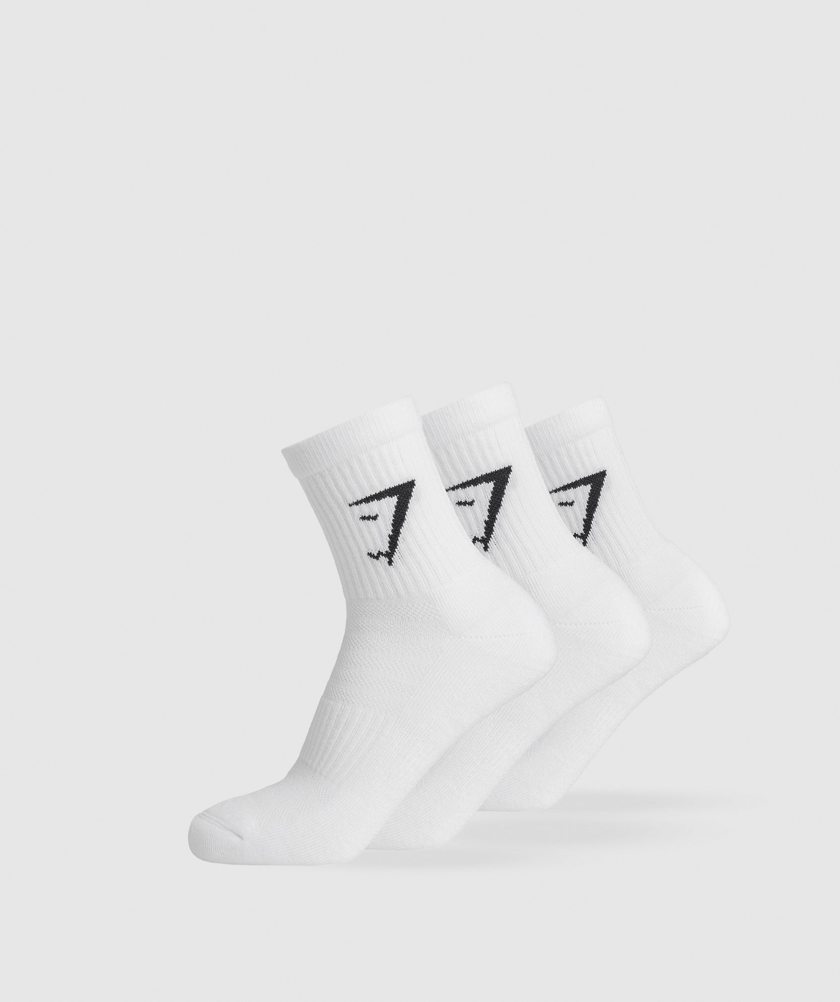 Midi 3pk Socks - White
